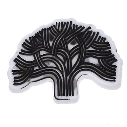 Shoe charm - Spookey black tree BC