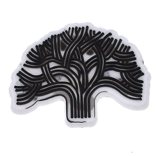 Shoe charm - Spookey black tree BC