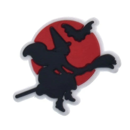 Shoe charm - Flying witch BC