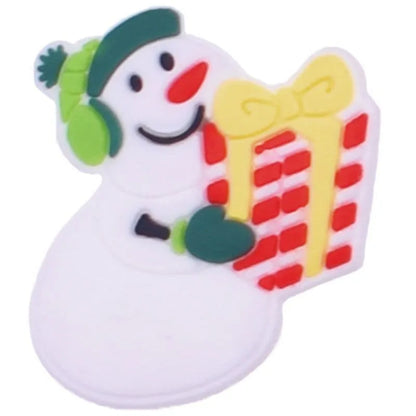 Snowman singing shoe charm BC