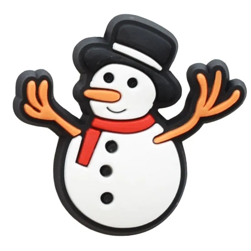 Rolly snowman shoe charm BC