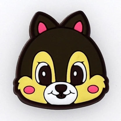Chip Chipmunks portrait shoe charm BC
