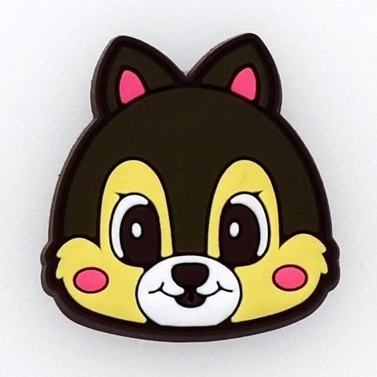 Chip Chipmunks portrait shoe charm BC