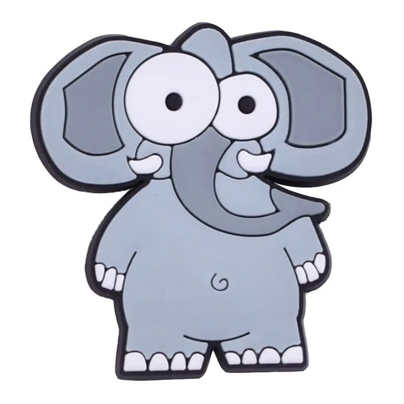 Ice Age Ellie elephant styleized shoe charm BC