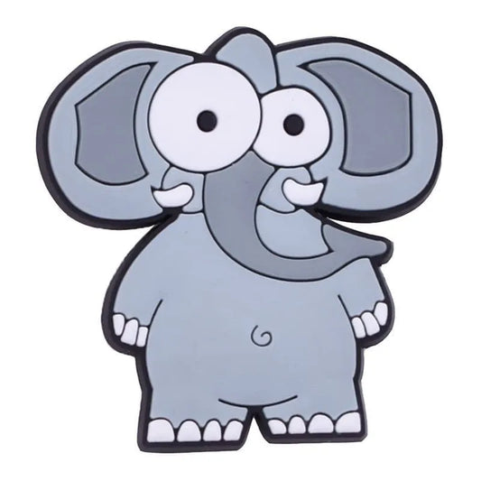 Ice Age Ellie elephant styleized shoe charm BC