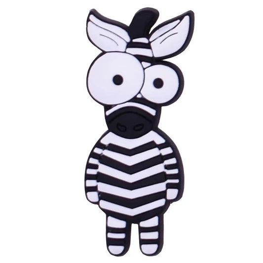 Ice Age Marty zebra styleized shoe charm BC