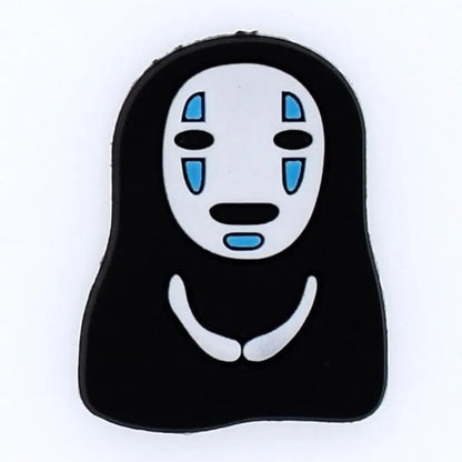 No-Face blue horns shoe charm BC