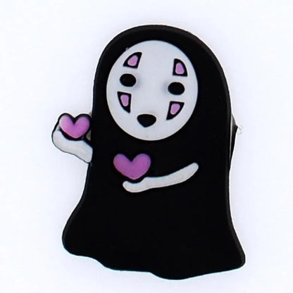 No-Face pink hearts shoe charm BC