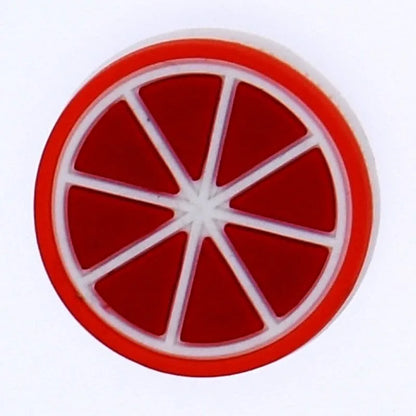 Orange slice shoe charm BC