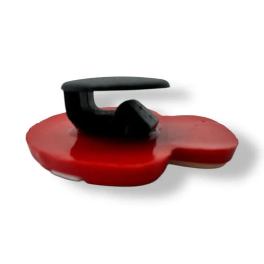 Red mushroom shoe charm BC