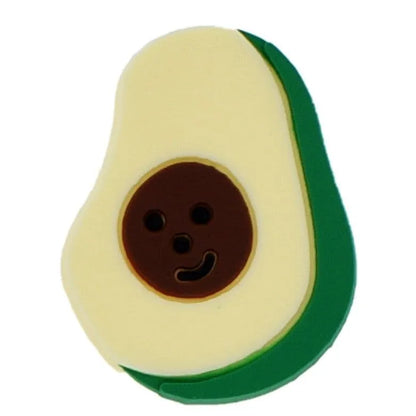 Avocado half shoe charm BC