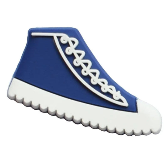 Blue sneaker high top trainer shoe charm BC