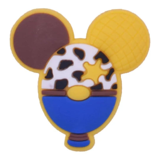 Mickey ears toy story woody shoe charm BC