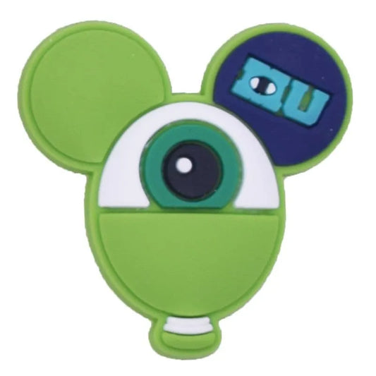 Mickey ears Monsters Inc Mike shoe charm BC