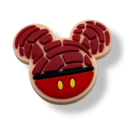 Mickey ears brown stylised shoe charm BC