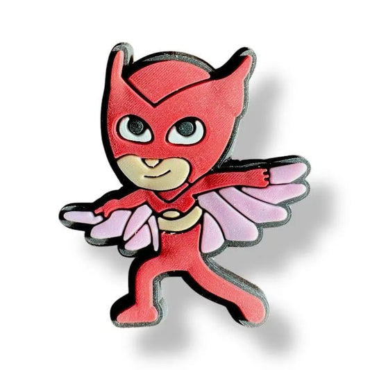 Owlette from PJ Masks shoe charm BC