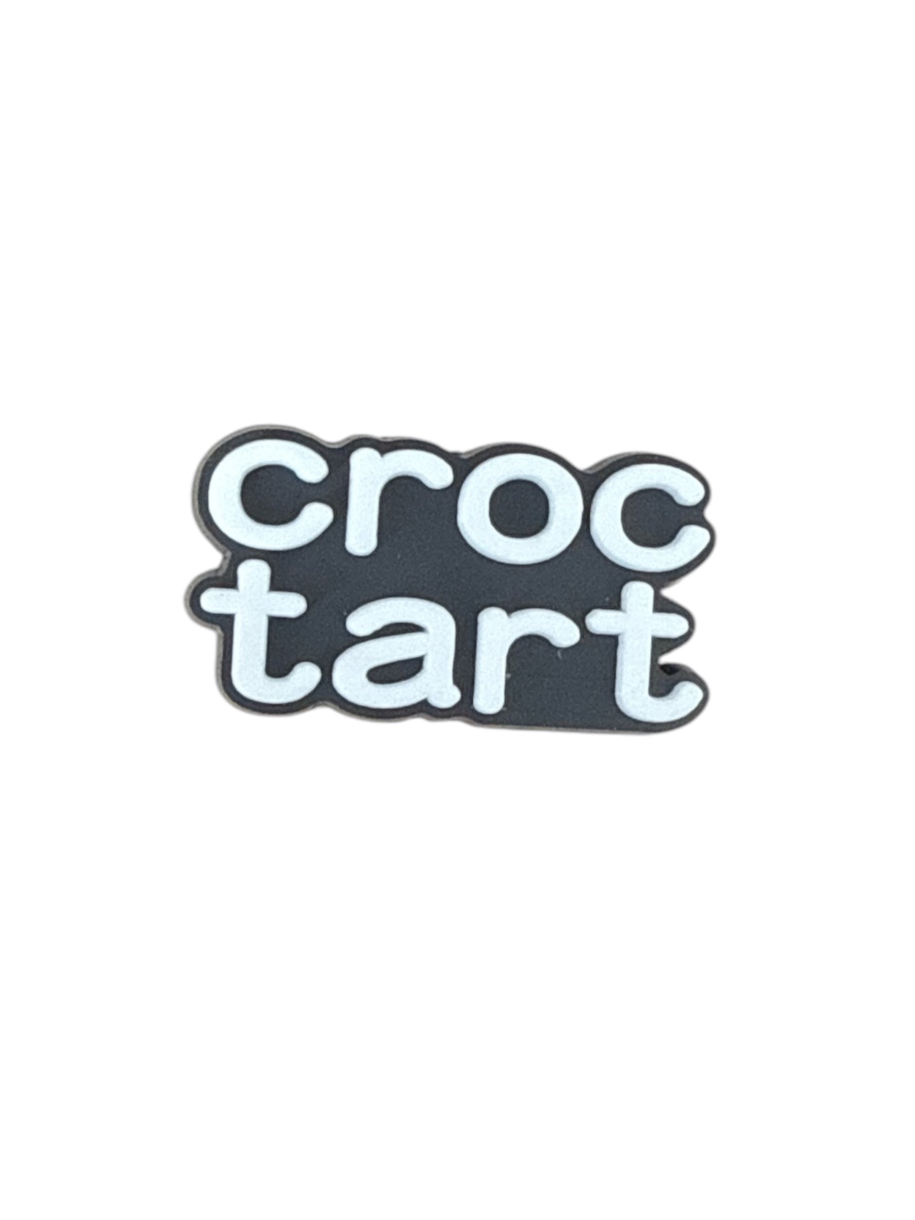 Croc tart funny cheeky slogan shoe charm for Crocs — adult humour novelty clog charm compatible with all clog-style footwear UK
