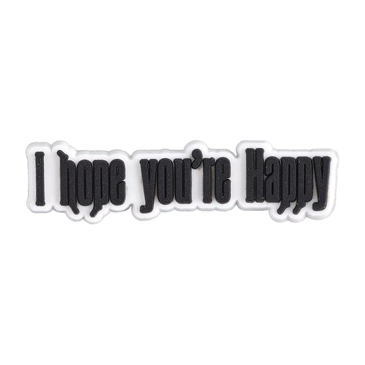 wicked slogan shoe charm for Crocs — witty musical theatre clog charm compatible with all clog-style footwear UK