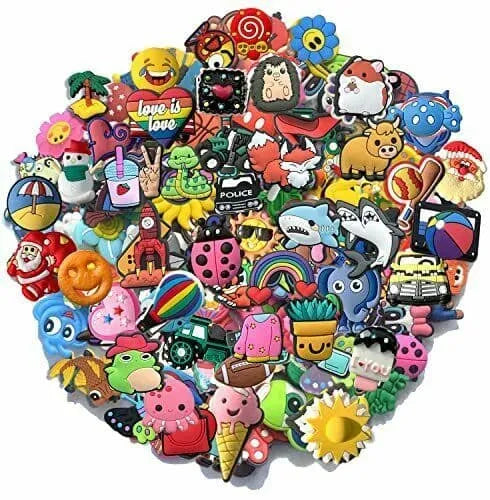 Shoe Charm - 250 shoe charms, random selection.