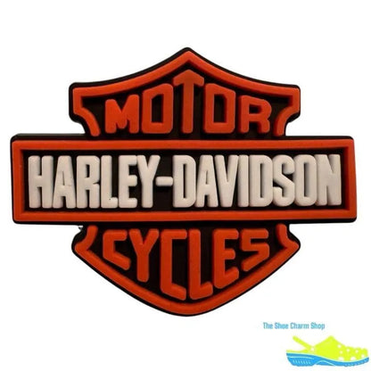 Harley Davidson Motorcycles Logo Shoe Charm