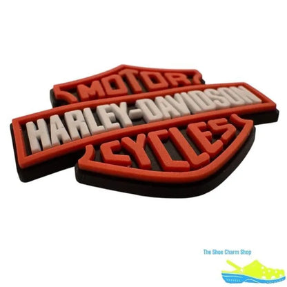 Harley Davidson Motorcycles Logo Shoe Charm