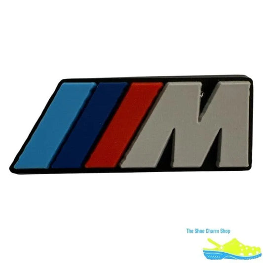 Bmw 'M' Logo Shoe Charm