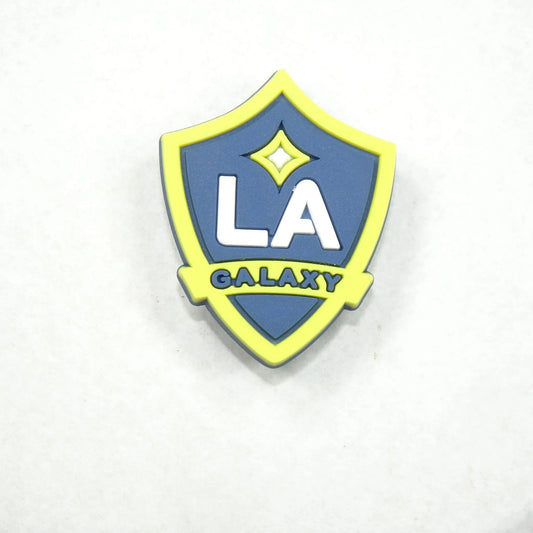 La Galaxy Football Club Blue And Yellow Shoe Charm