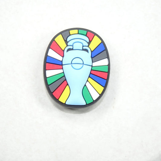 Pride Football Trophy Shoe Charm