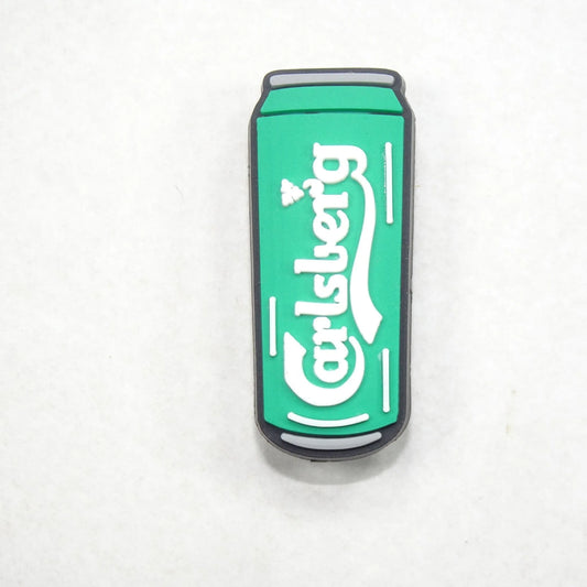 Carlsberg Lager Can British Food Shoe Charm