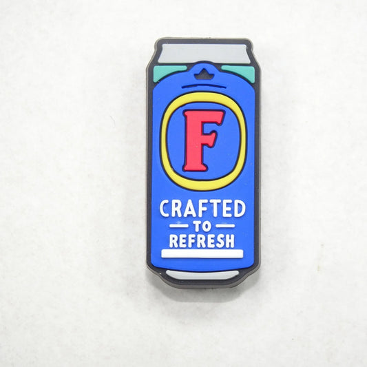 Fosters Lager Can British Food Shoe Charm
