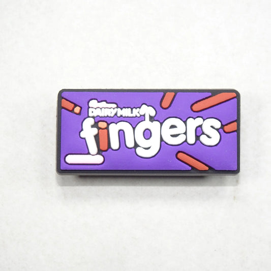 Cadbury Chocolate Fingers British Food Shoe Charm