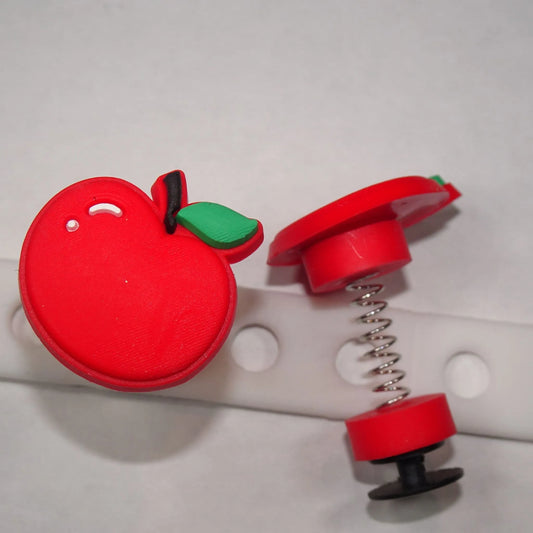 Spring shoe charm - Red apple SP21