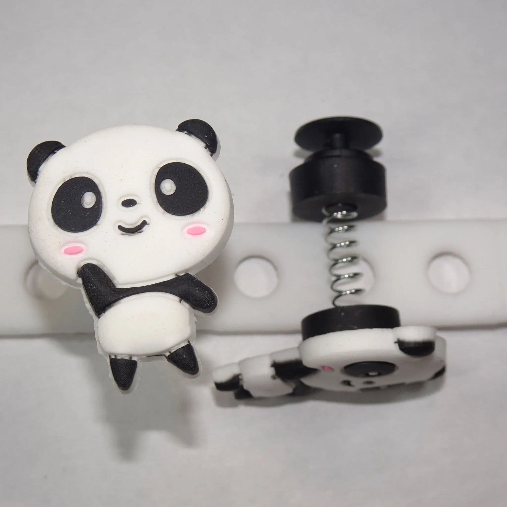 Spring shoe charm - Waving Panda SP30