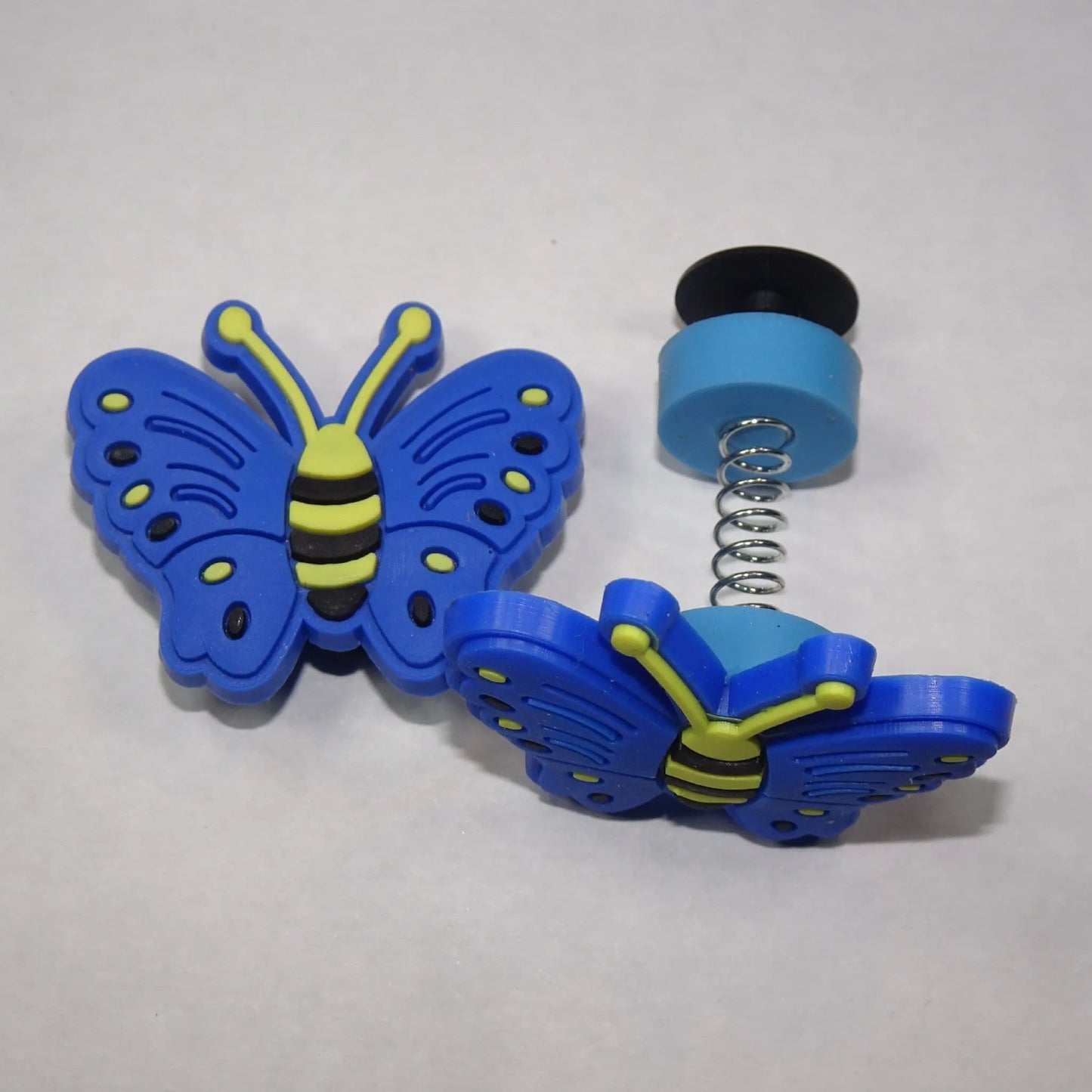 Spring shoe charm - Blue butterfly SP37