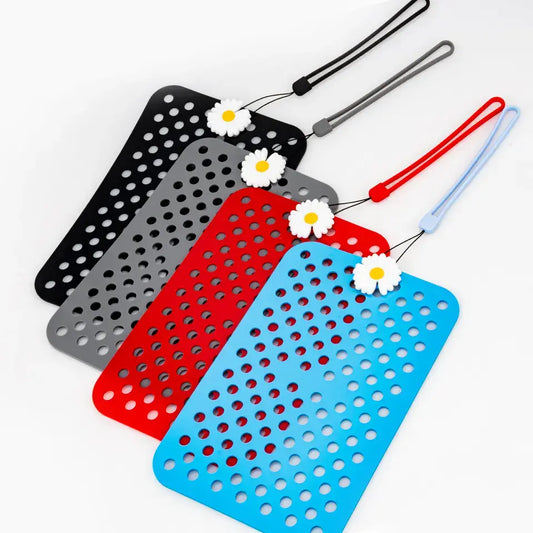 Display pad - Silicone panel Grey portable, roll up, wall display,