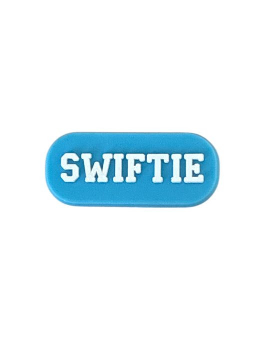 Swiftie pop star music fan shoe charm for Crocs — eras inspired clog charm compatible with all clog-style footwear UK